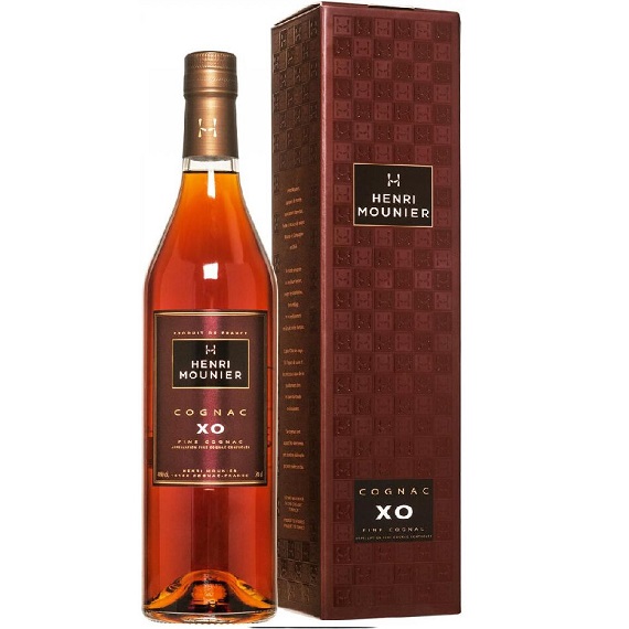 Коньяк Анри Мунье Х.О. 0,7л. 40% подарочная упаковка