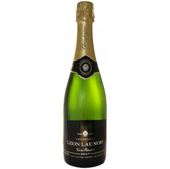 Шампанское Леон Лонуа бел. брют 0,75л. 12%