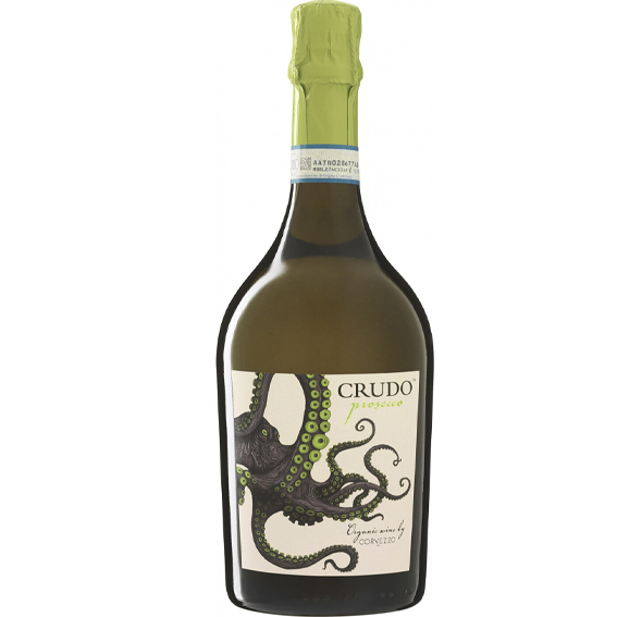 Просекко Крудо вино игристое бел. брют 0,75л. 11,5%