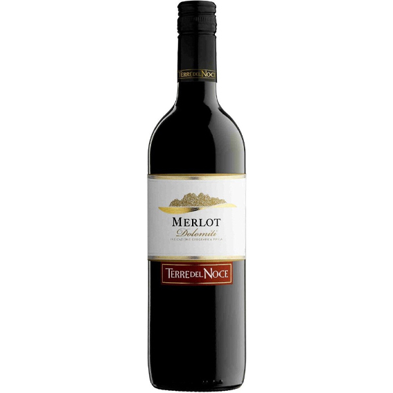 Вино Доломити Терре Дель Ноче Мерло Кр. Сух. 0,75л 12,5%