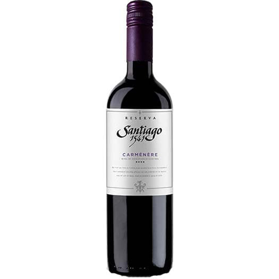 Вино Сантьяго 1541 Карменер кр. сух. 0,75л. 13,5%